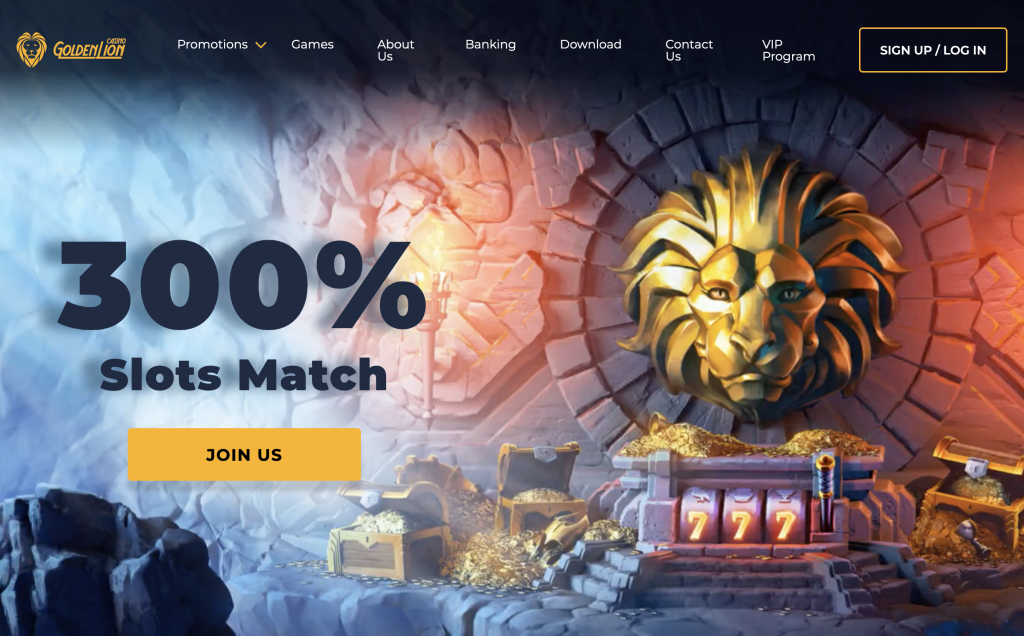 Golden Lion Casino Website