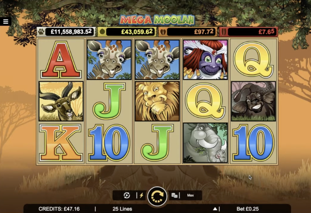 Mega Moolah Slot