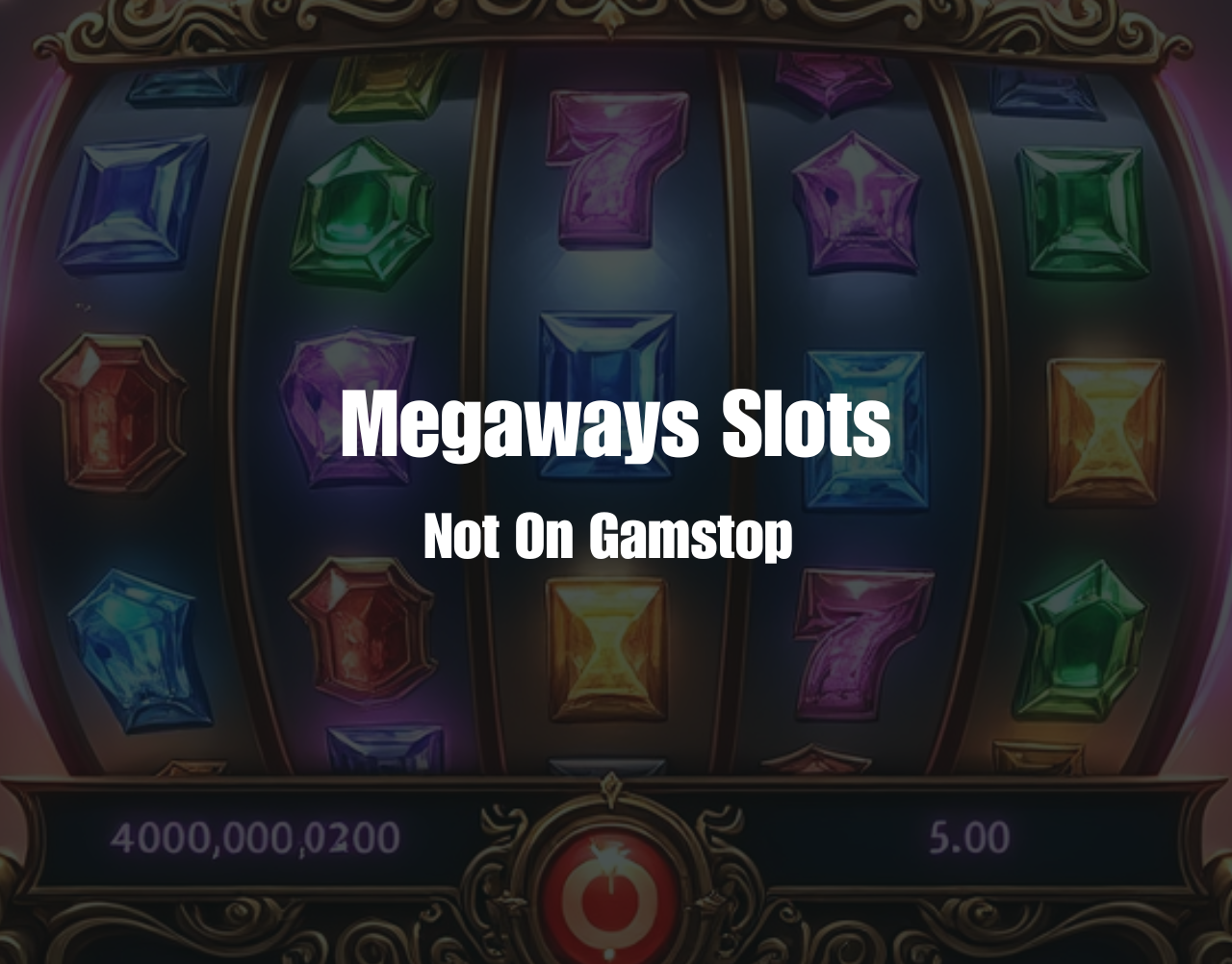 Megaways Slots Not On Gamstop