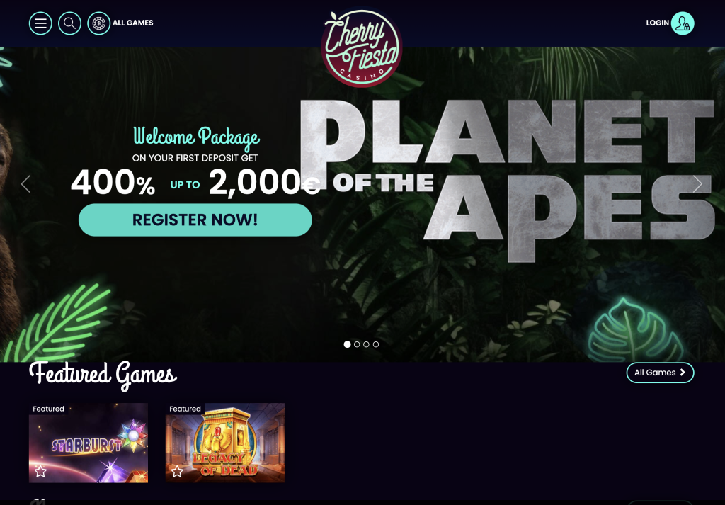 Cherry Fiesta Casino Website